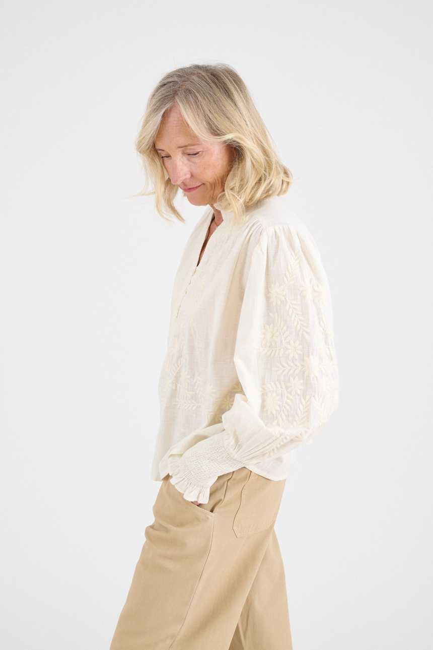 SOLANGE BOHEME Cotton Blouses for Women | Story Topic 