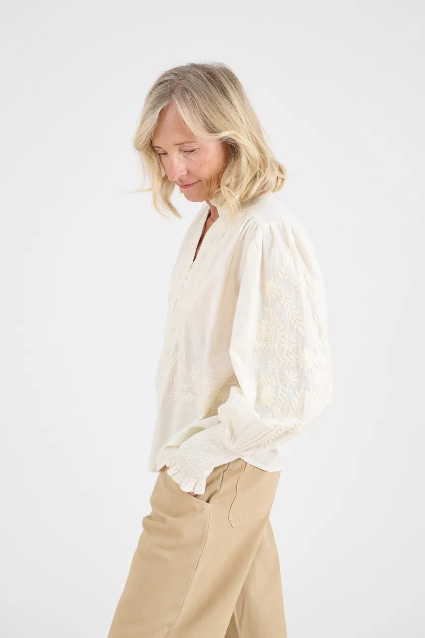 SOLANGE BOHEME Cotton Blouses for Women | Story Topic 