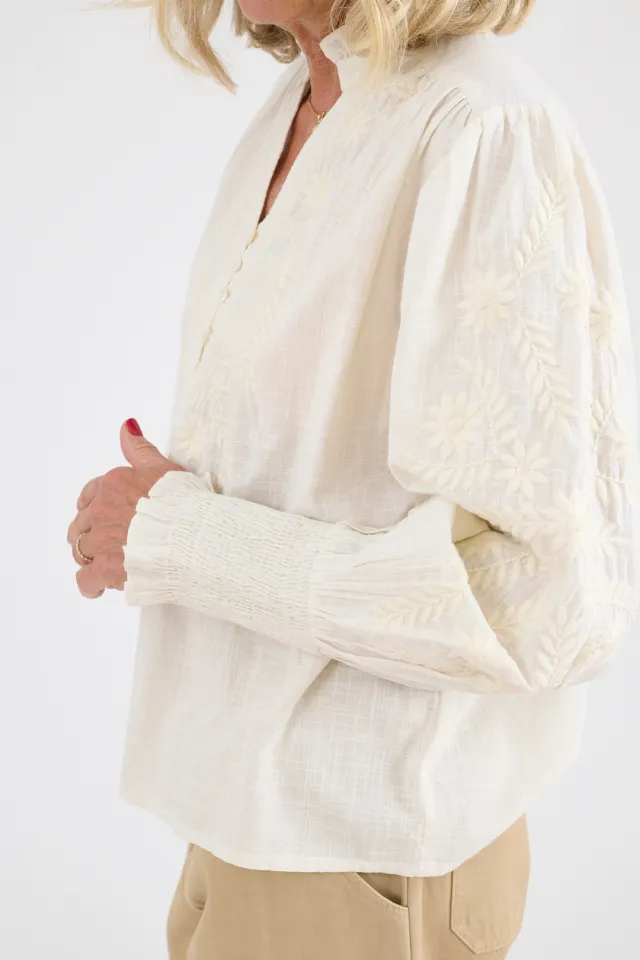 SOLANGE BOHEME Cotton Blouses for Women | Story Topic 