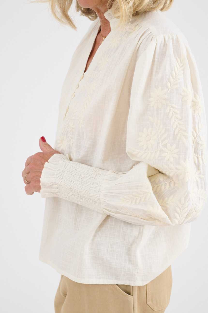 SOLANGE BOHEME Cotton Blouses for Women | Story Topic 