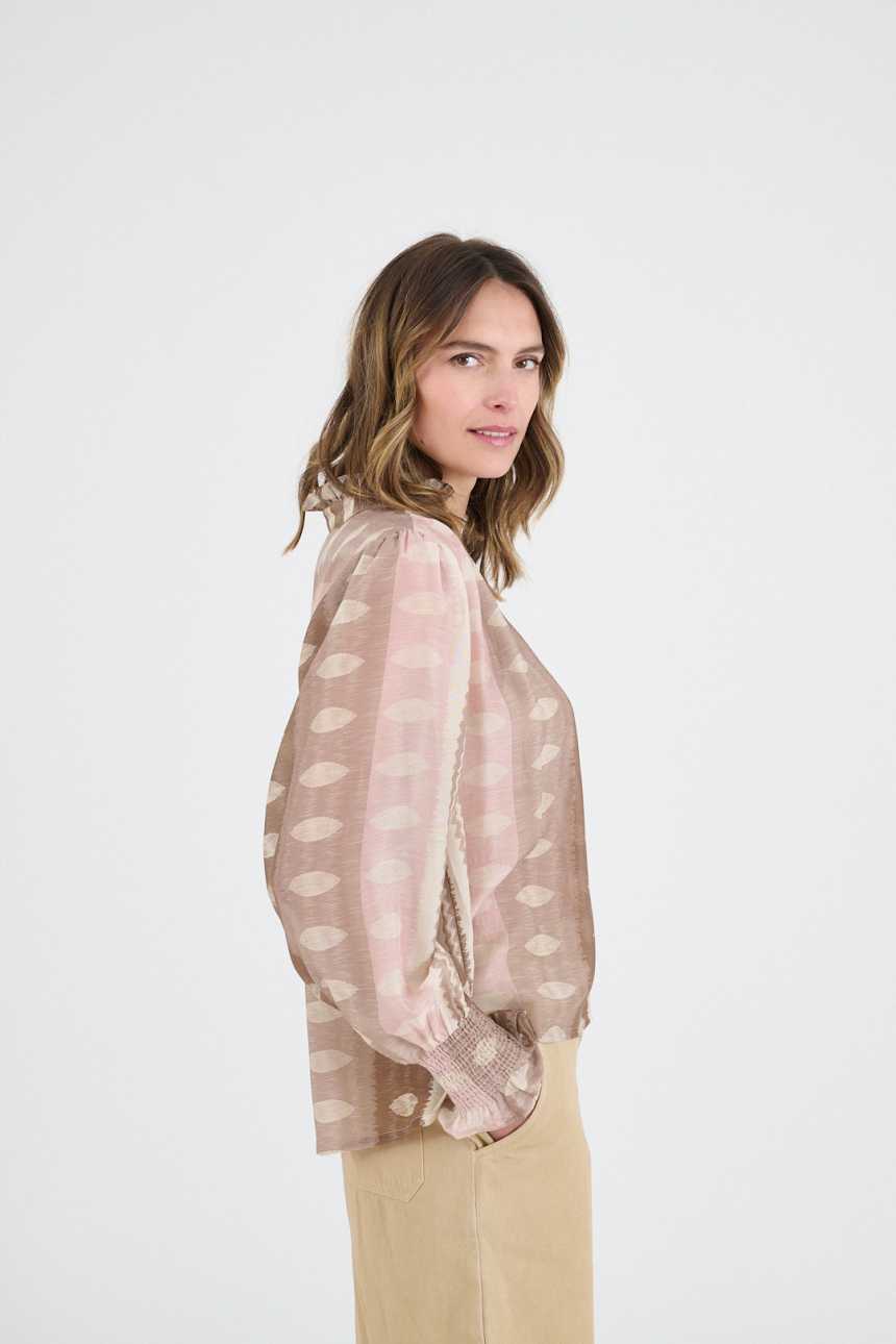 SOLANGE CASSIO Blouses in modal and viscose for women | Story Topic 