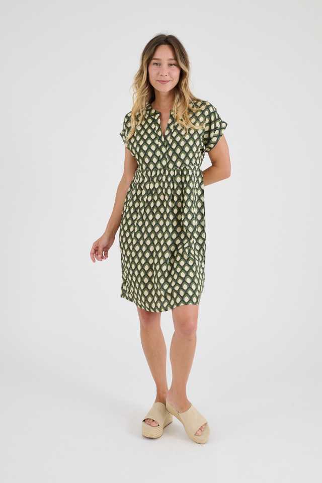 STELLA GEO Viscose Dresses for Women | Story Topic 