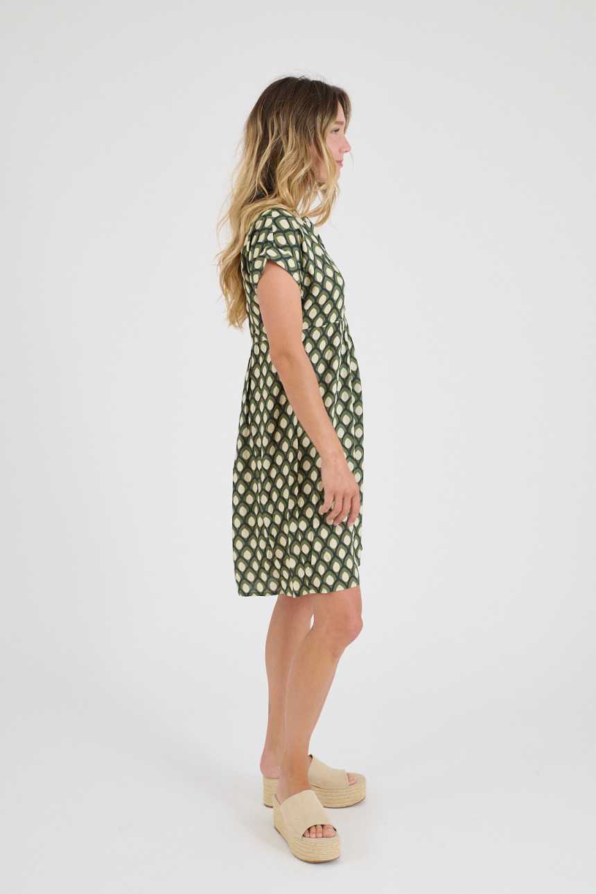 STELLA GEO Viscose Dresses for Women | Story Topic 