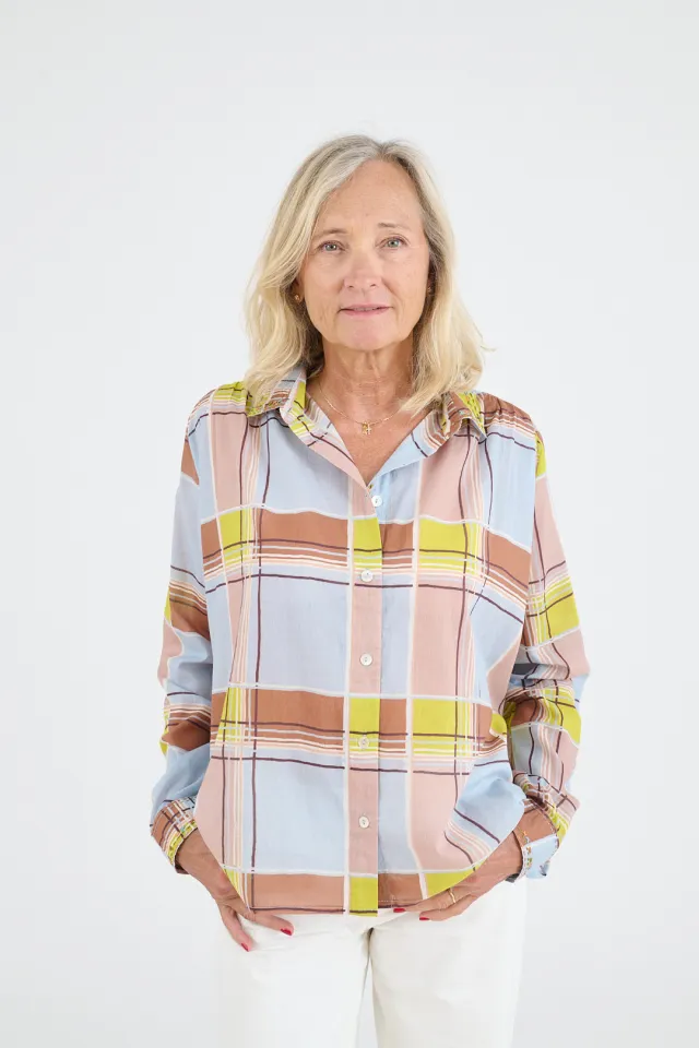 VICTOIRE AYO Women's Cotton Shirts | Story Topic 