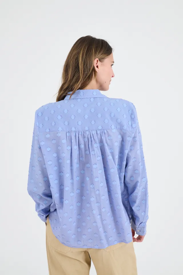 VICTOIRE SOLID Cotton Shirts for Women | Story Topic 