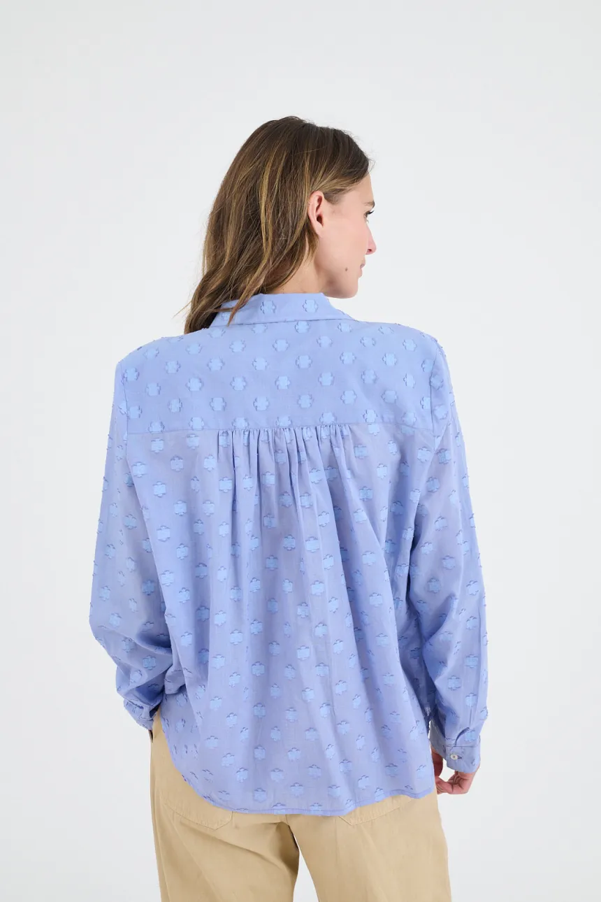 VICTOIRE SOLID Cotton Shirts for Women | Story Topic 