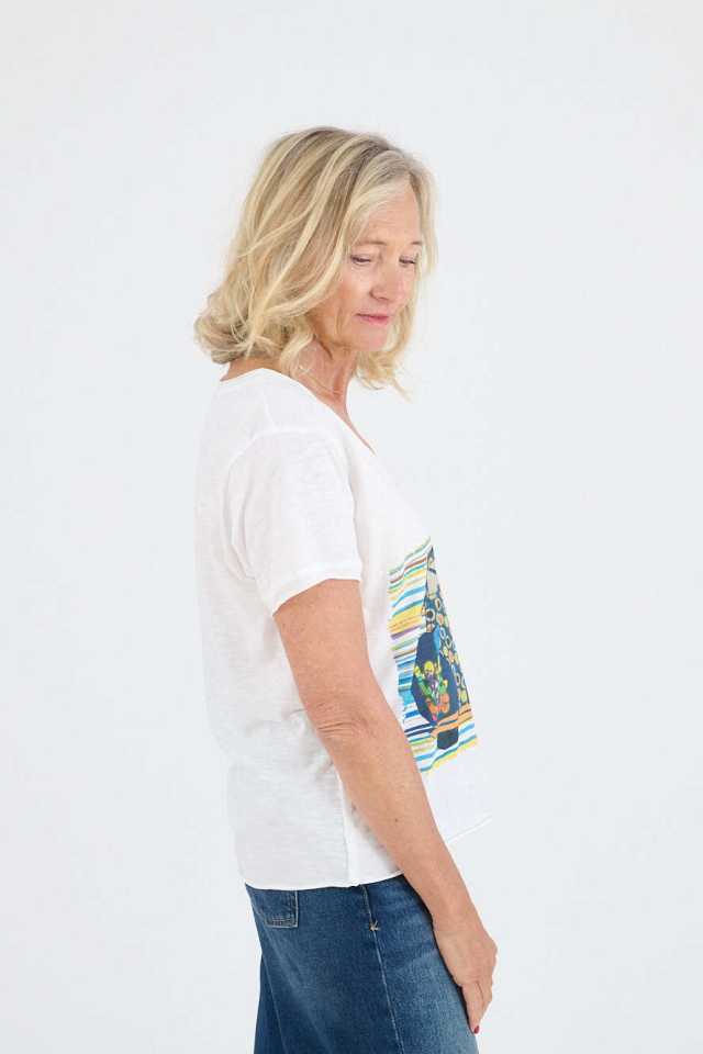 VITA DIABOLO Women's Cotton T-shirts | Story Topic 