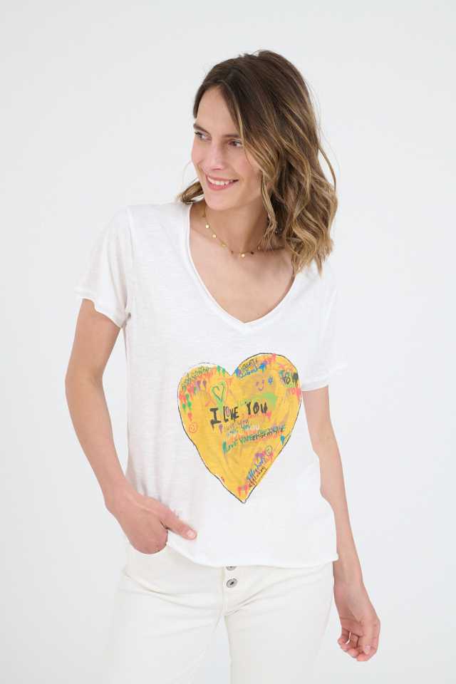 VITA HEART Cotton T-shirts for Women | Story Topic 