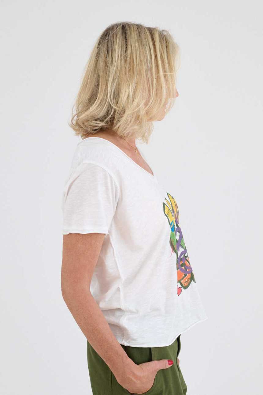 VITA LOVE Women's Cotton T-shirts | Story Topic 