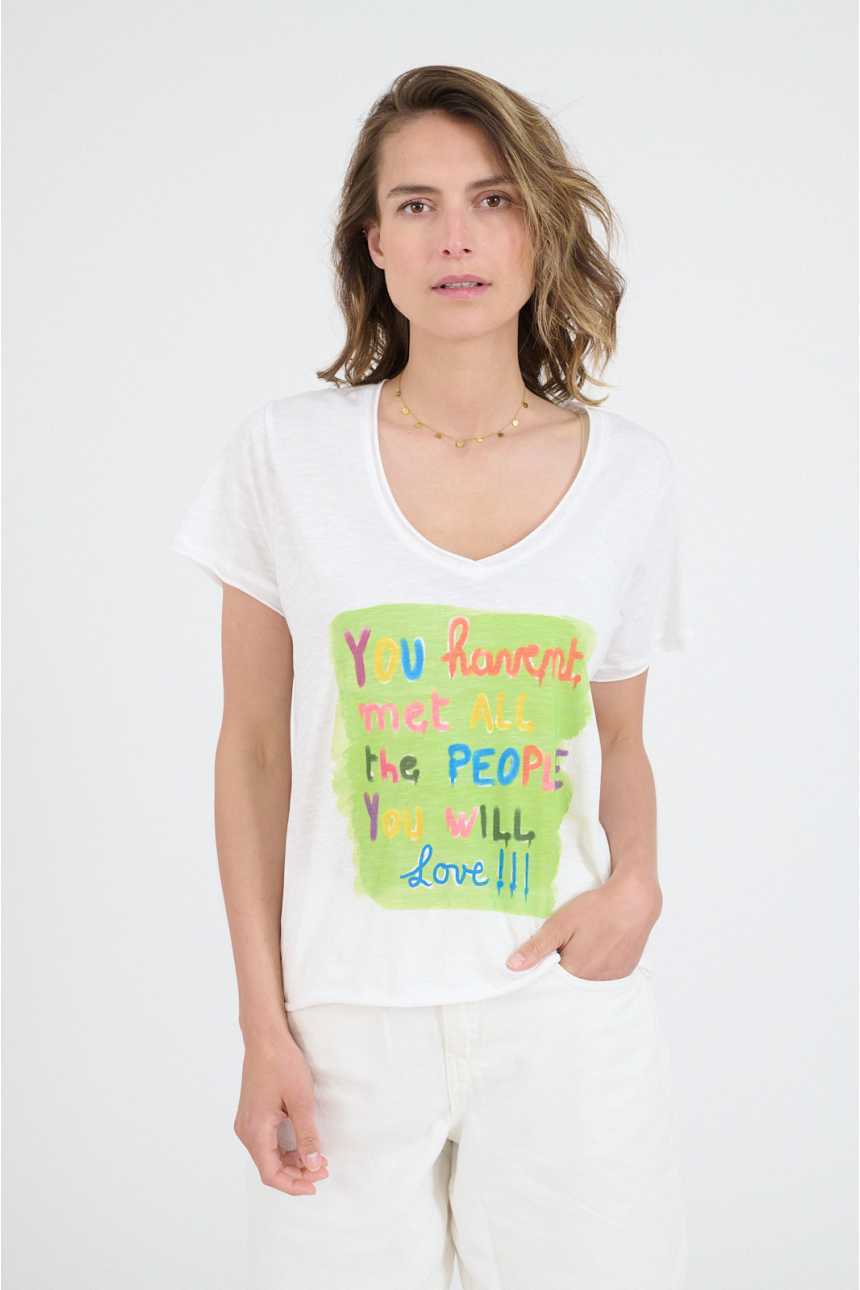 VITA PEOPLE Women's Cotton T-shirts | Story Topic 
