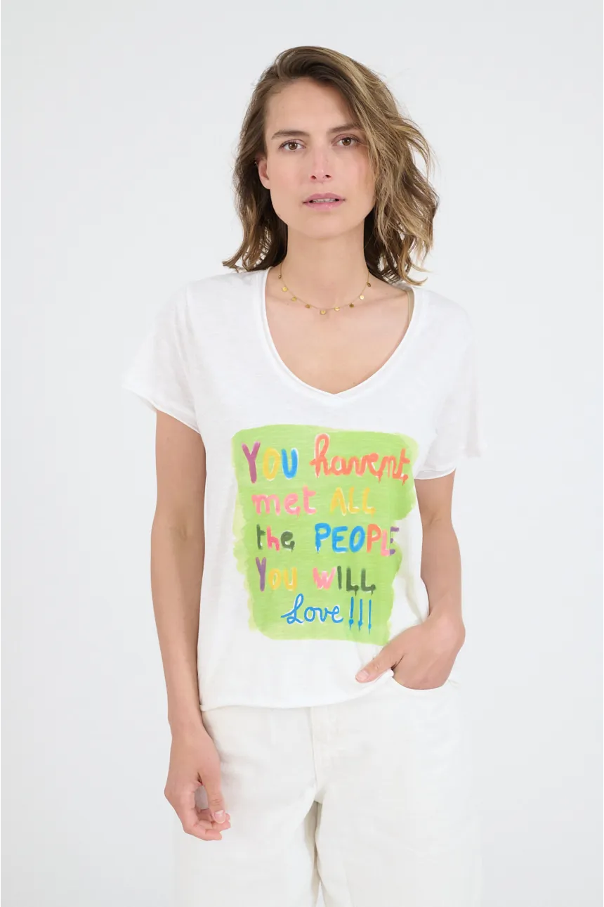 VITA PEOPLE Women's Cotton T-shirts | Story Topic 