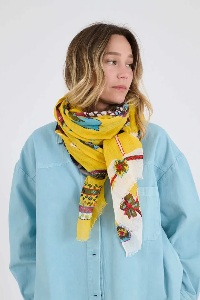 ALISON Linen Scarves | Story Topic