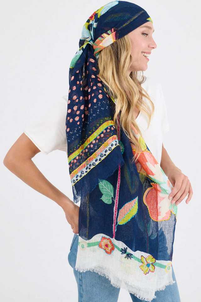 ALISON Linen Scarves | Story Topic