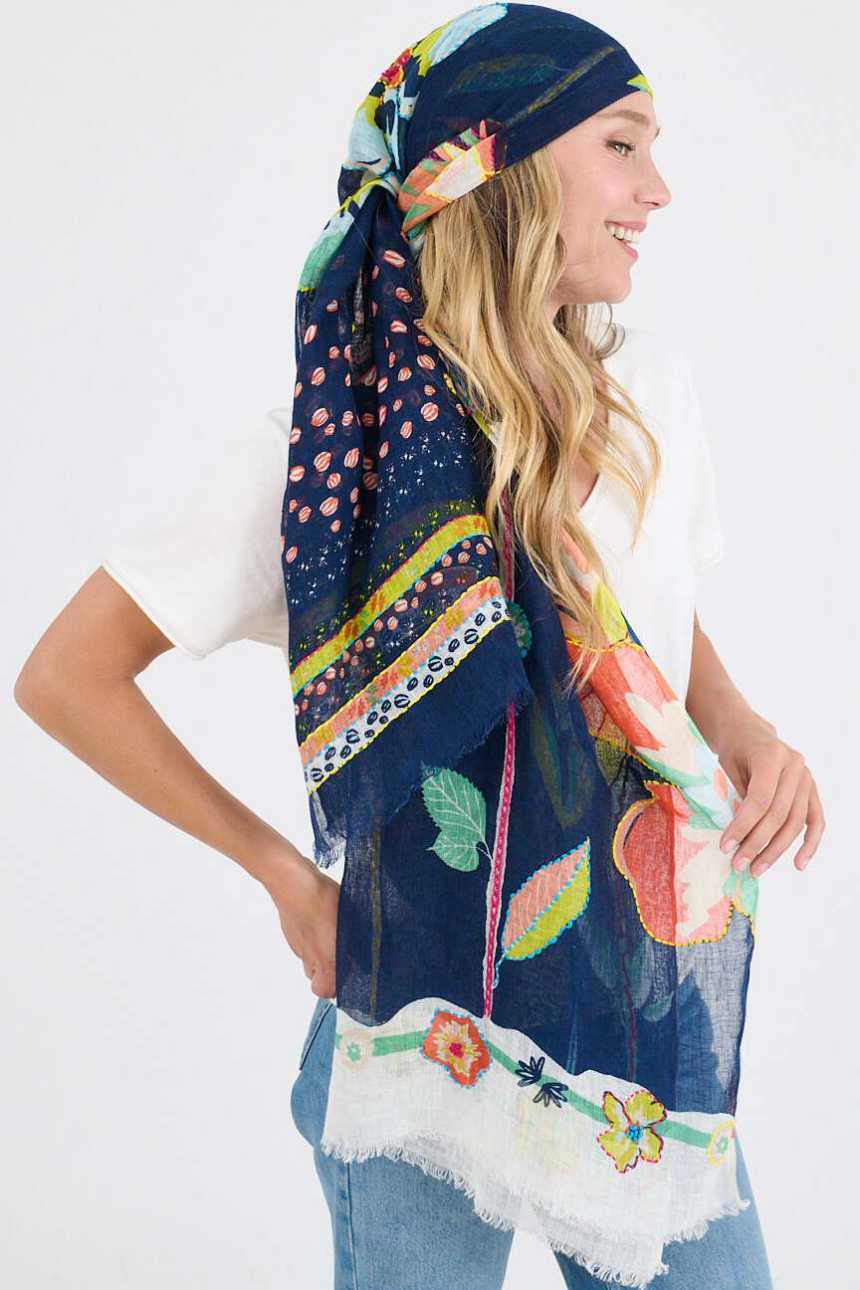 ALISON Linen Scarves | Story Topic