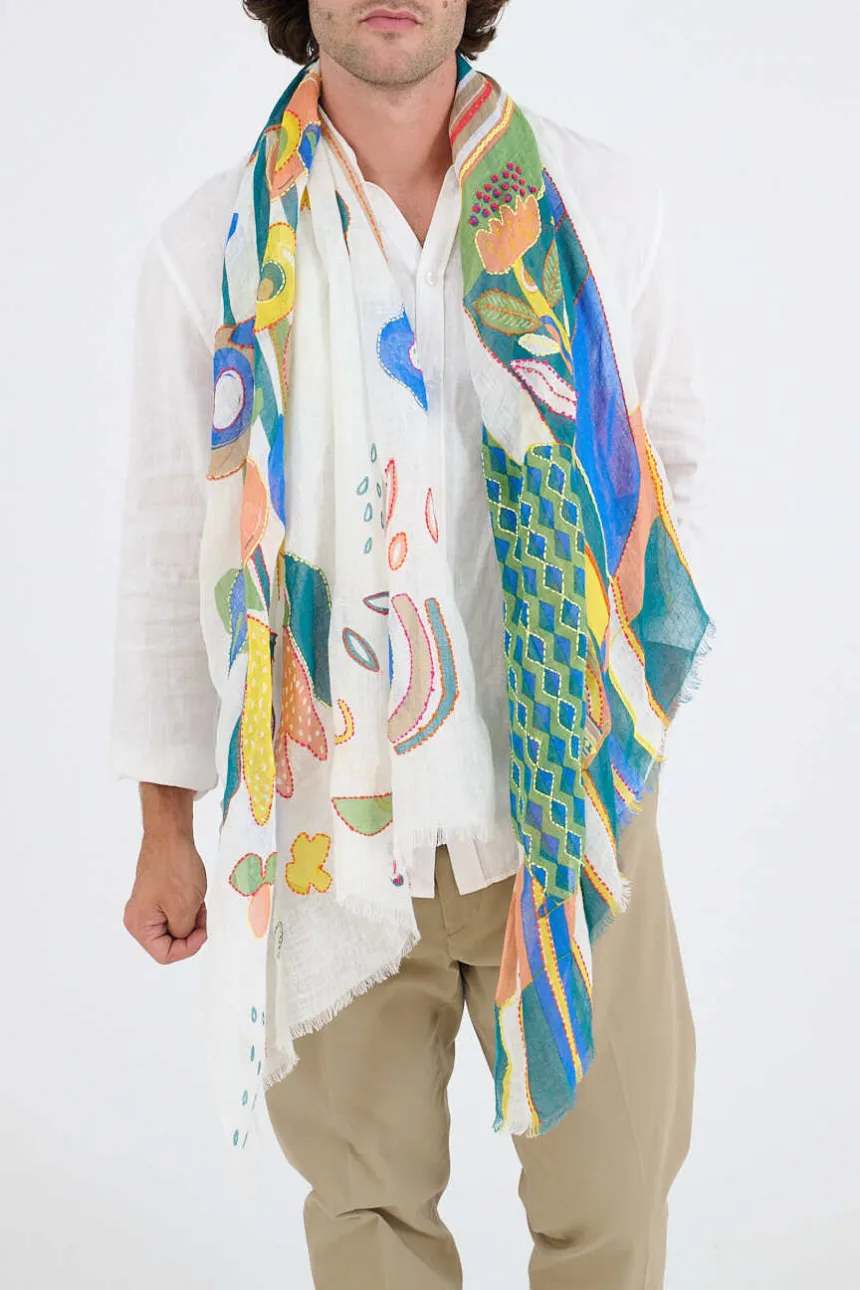 AMELIE Linen Scarves | Story Topic
