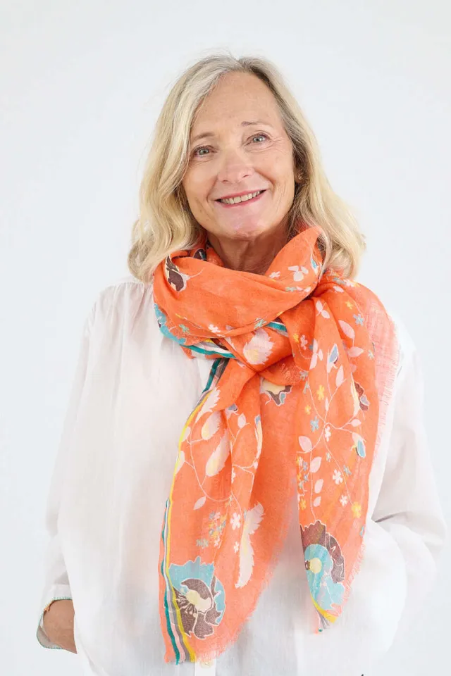 BECKY Linen Scarves | Story Topic