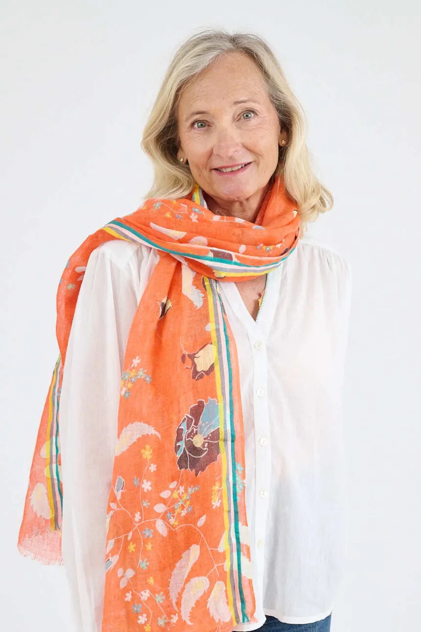 BECKY Linen Scarves | Story Topic