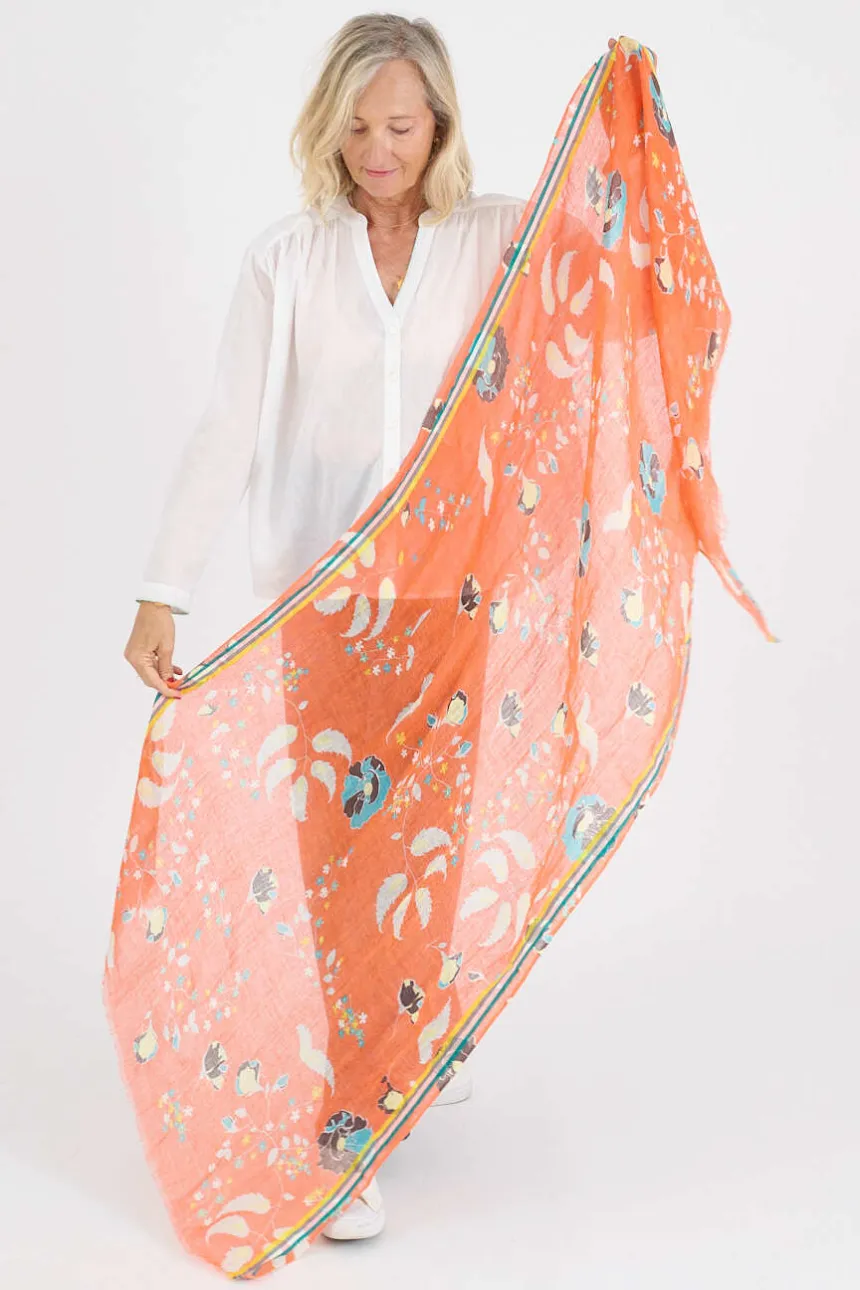 BECKY Linen Scarves | Story Topic
