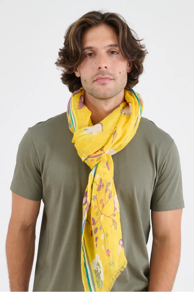 BECKY Linen Scarves | Story Topic