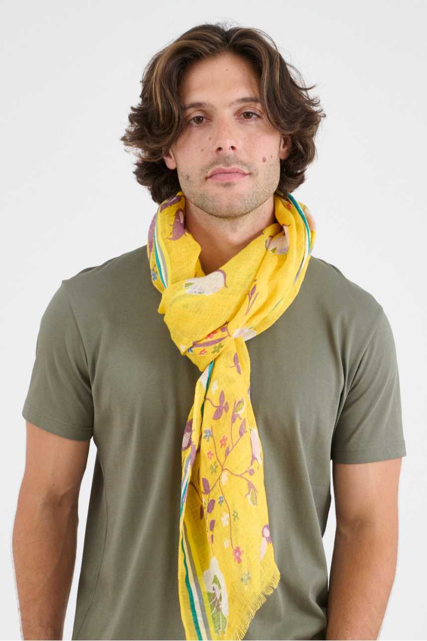 BECKY Linen Scarves | Story Topic