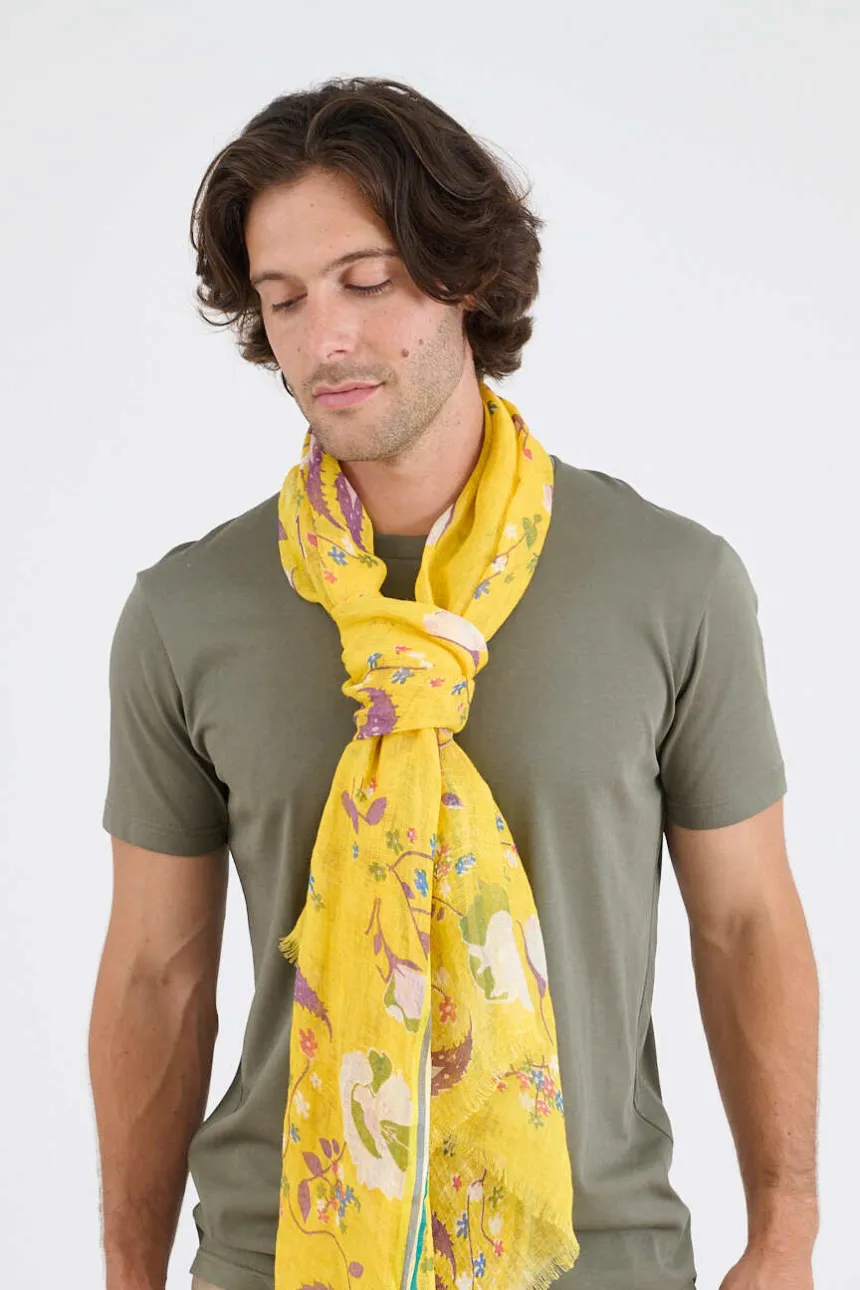BECKY Linen Scarves | Story Topic