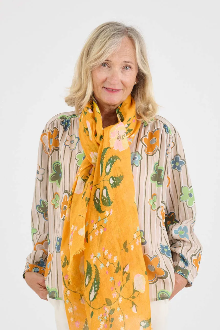 BECKY Linen Scarves | Story Topic