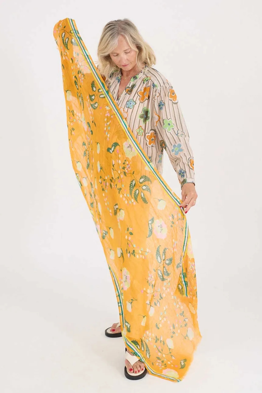 BECKY Linen Scarves | Story Topic