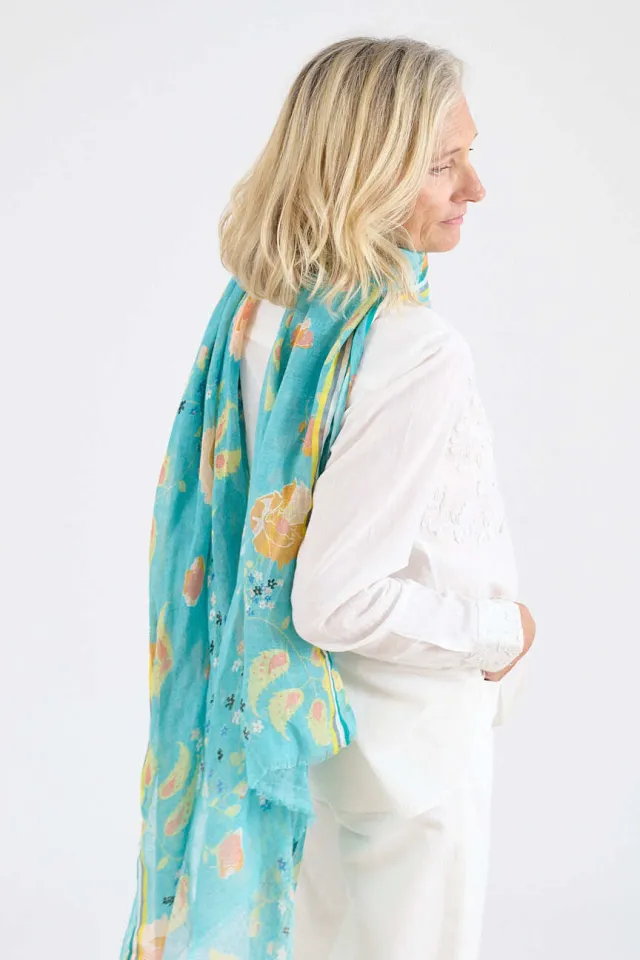 BECKY Linen Scarves | Story Topic