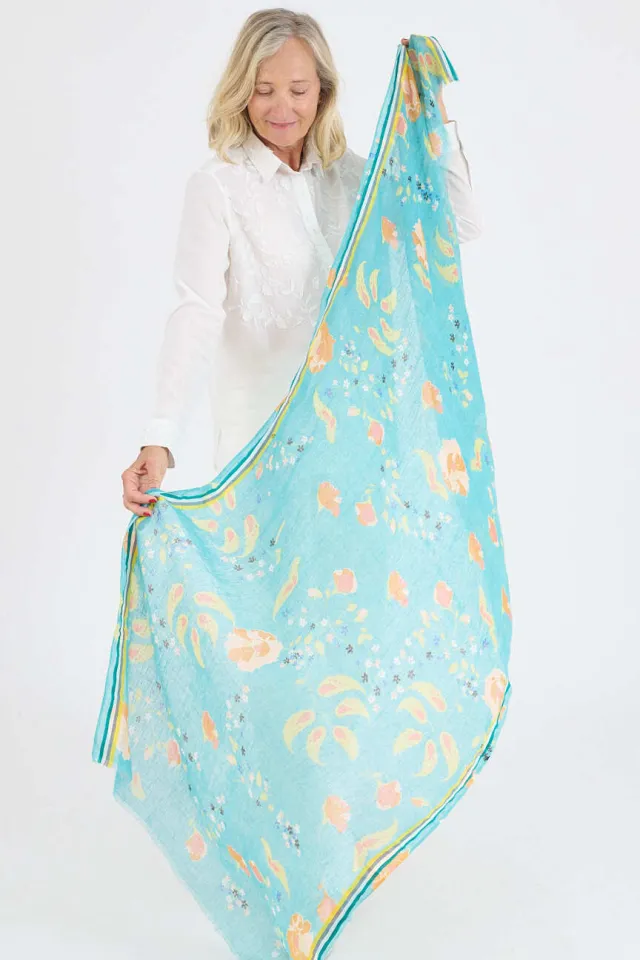 BECKY Linen Scarves | Story Topic