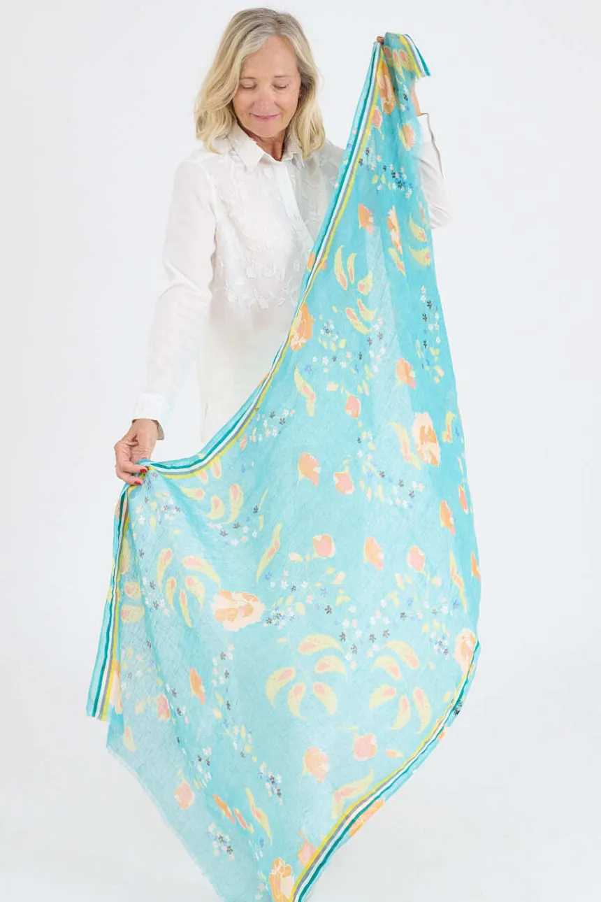 BECKY Linen Scarves | Story Topic