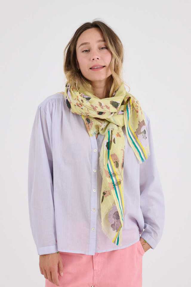 BECKY Linen Scarves | Story Topic