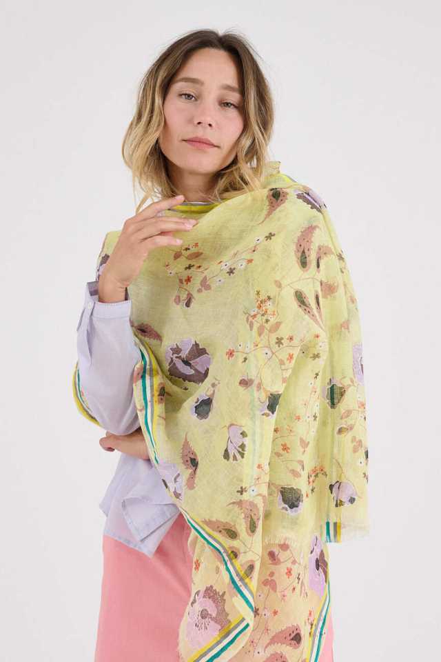 BECKY Linen Scarves | Story Topic