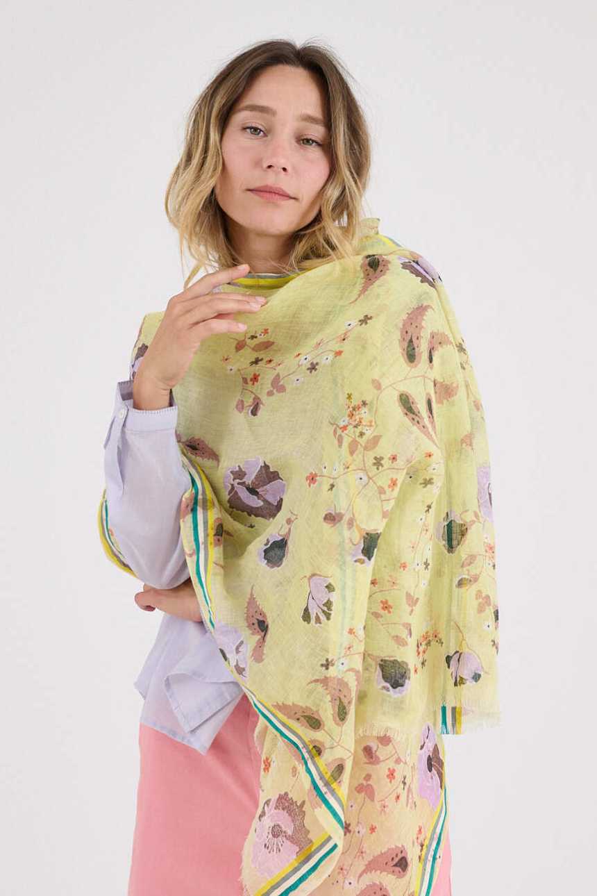 BECKY Linen Scarves | Story Topic