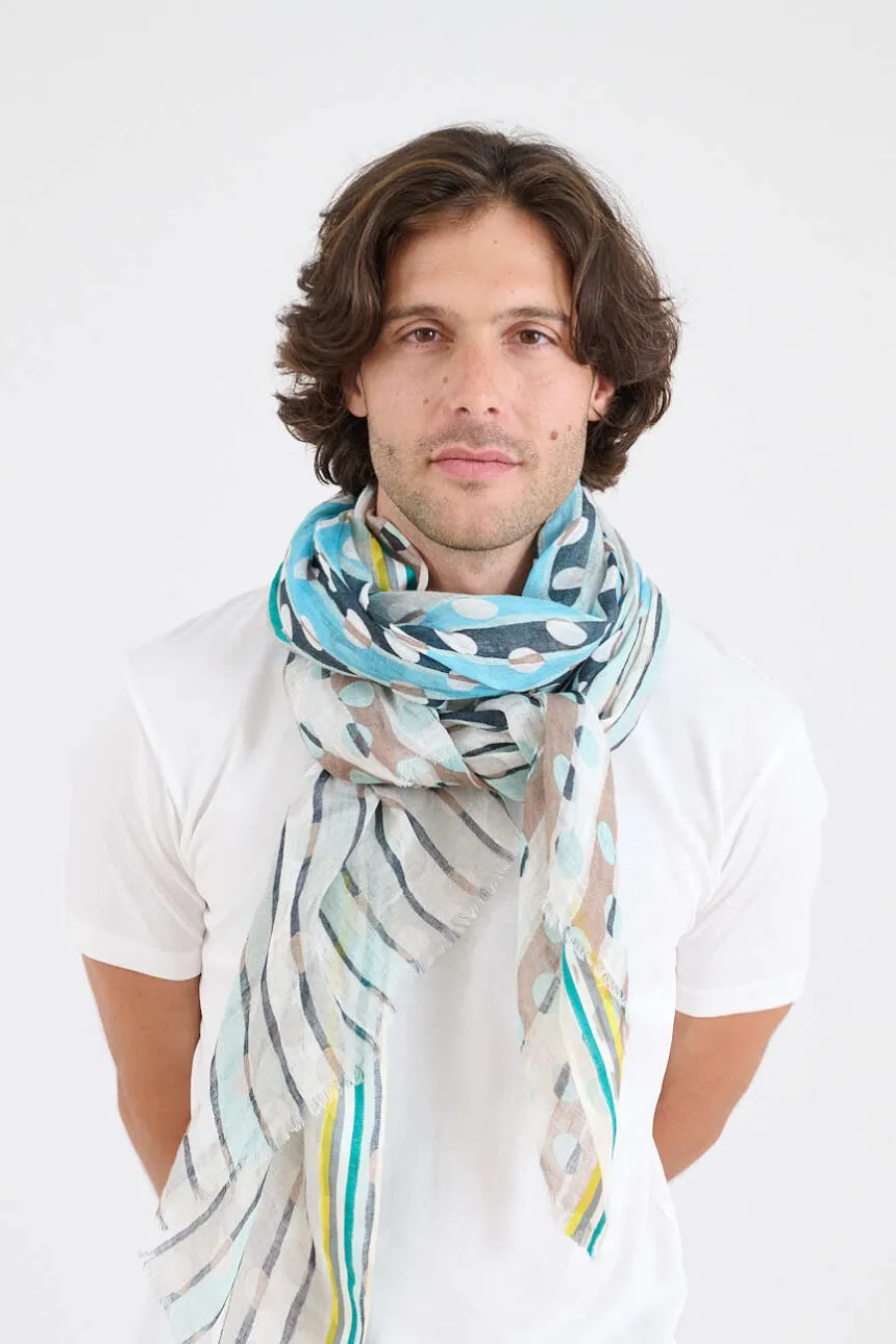 BUBBLE Linen Scarves | Story Topic