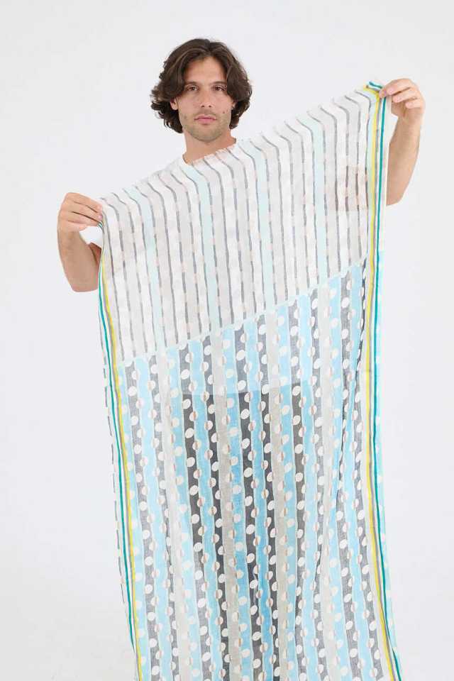 BUBBLE Linen Scarves | Story Topic