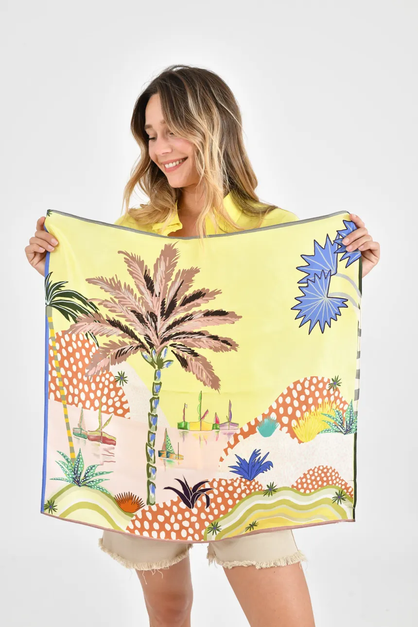 CALI SMALL silk twillies | Story Topic