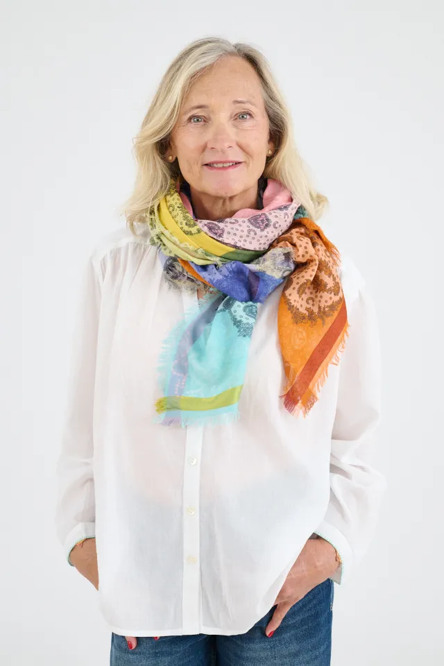 DEBORA large cotton modal squares | Story Topic 