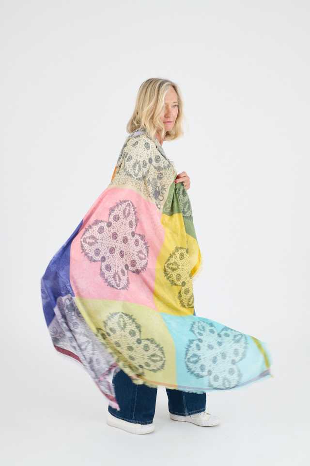 DEBORA large cotton modal squares | Story Topic 