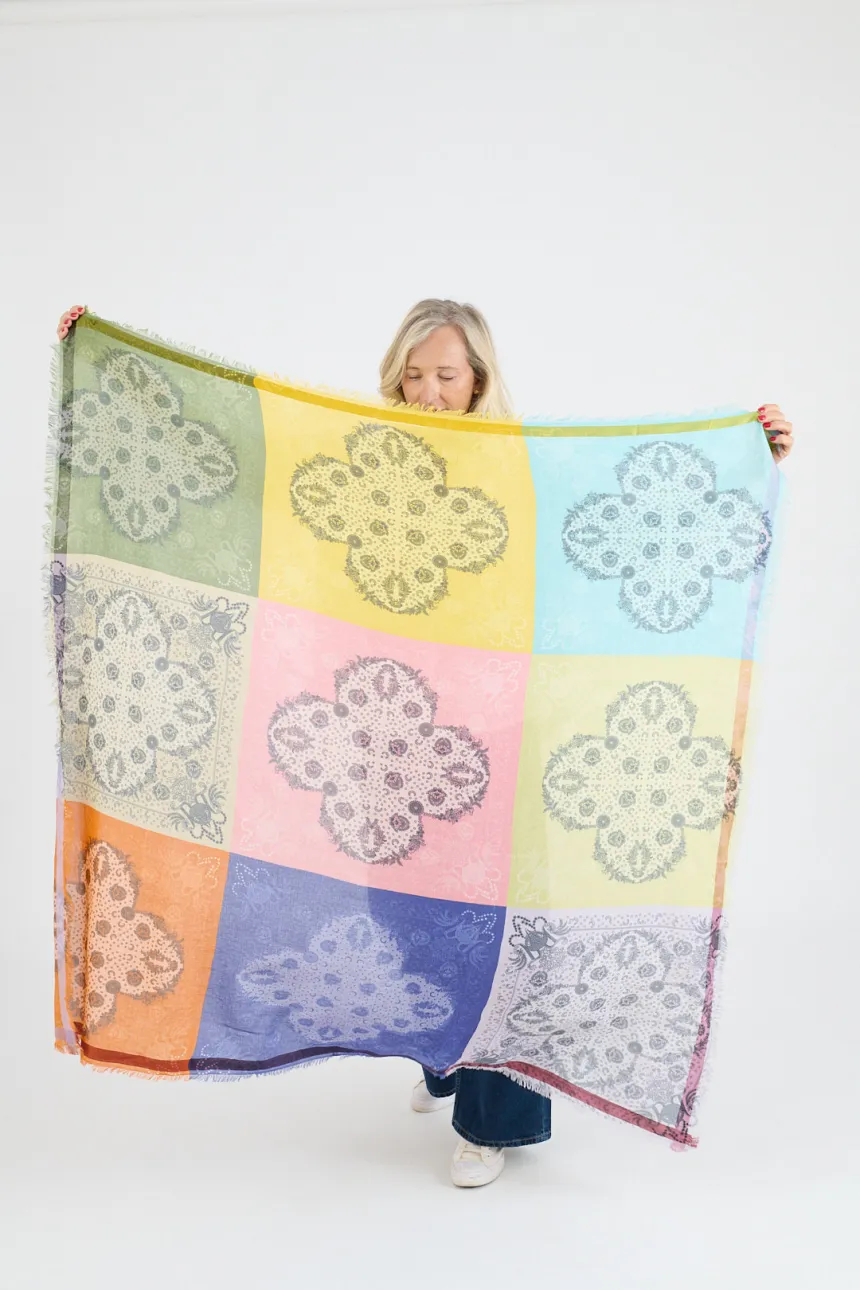 DEBORA large cotton modal squares | Story Topic 