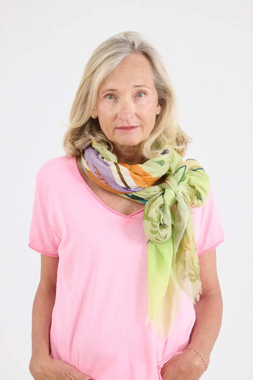GERTRUD Scarves in Modal, Silk | Story Topic