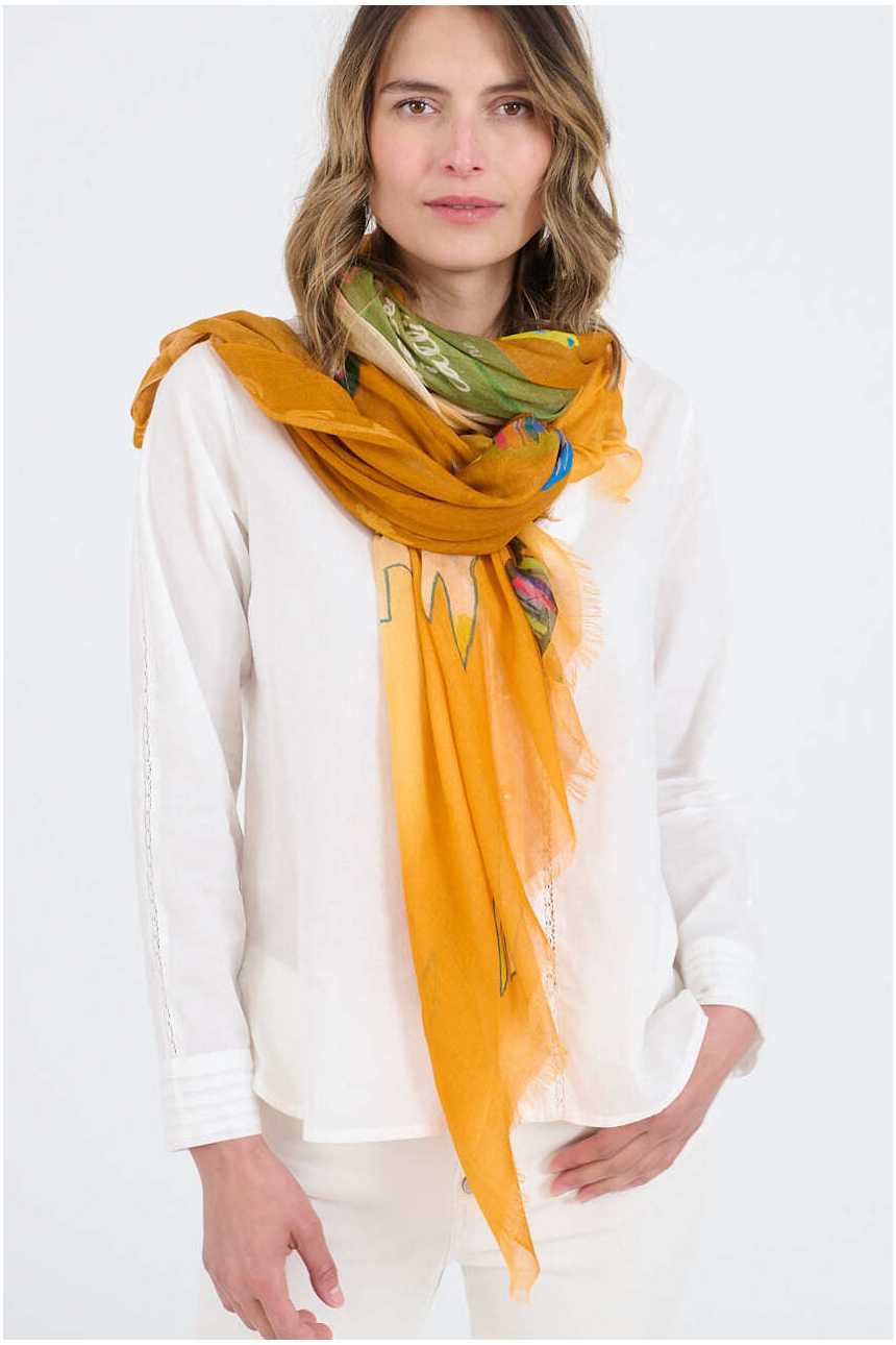 GERTRUD Scarves in Modal, Silk | Story Topic