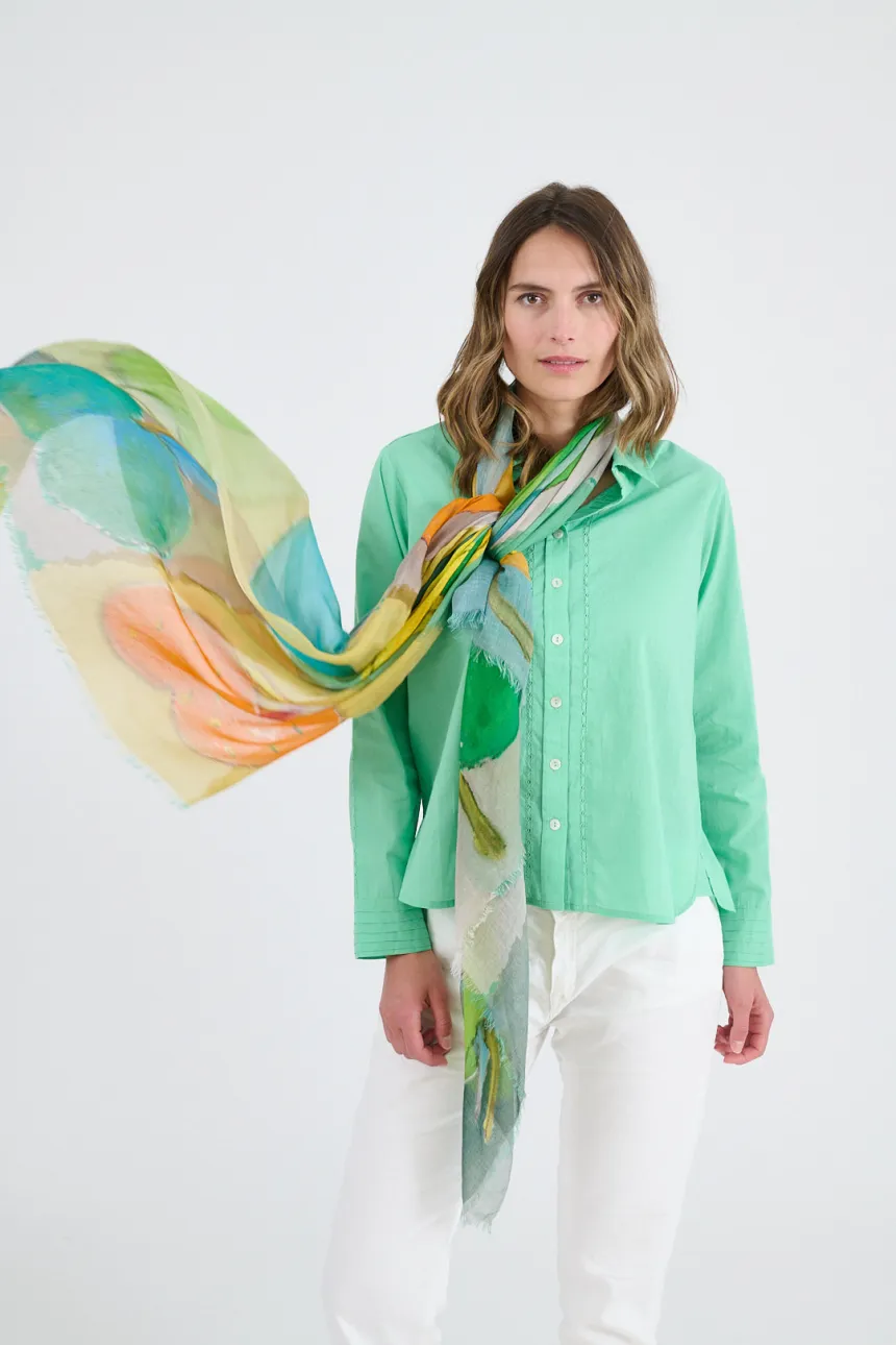 GLADYS Modal and Silk Scarves | Story Topic