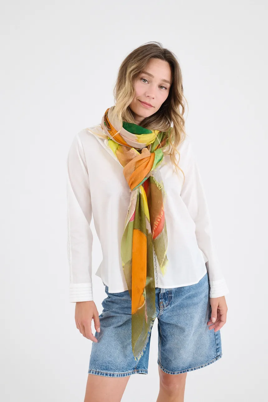 GLADYS Modal and Silk Scarves | Story Topic