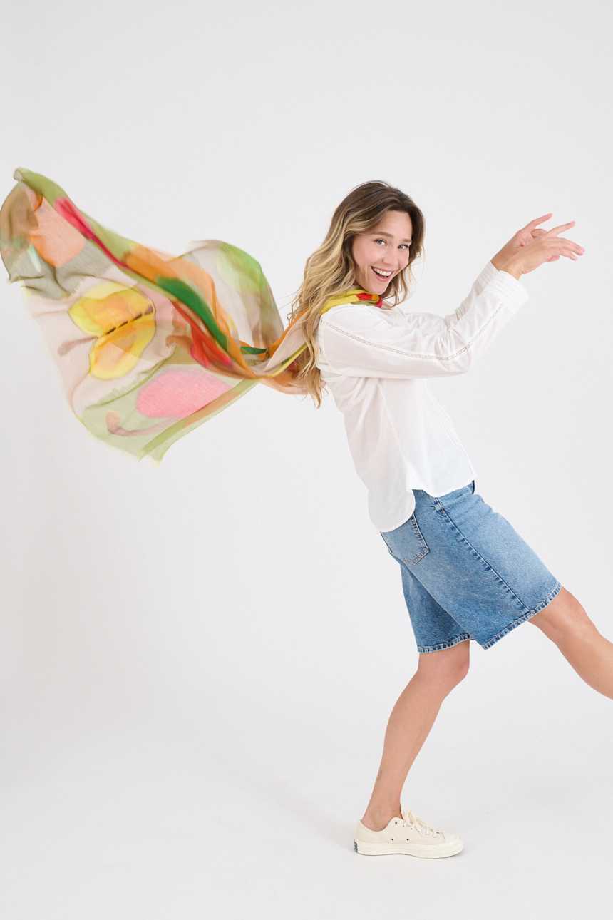GLADYS Modal and Silk Scarves | Story Topic