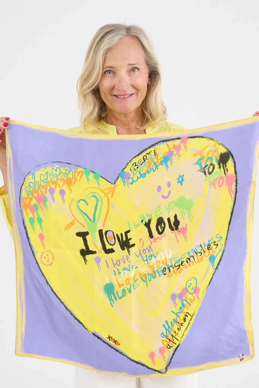 HEART SMALL silk twillies | Story Topic