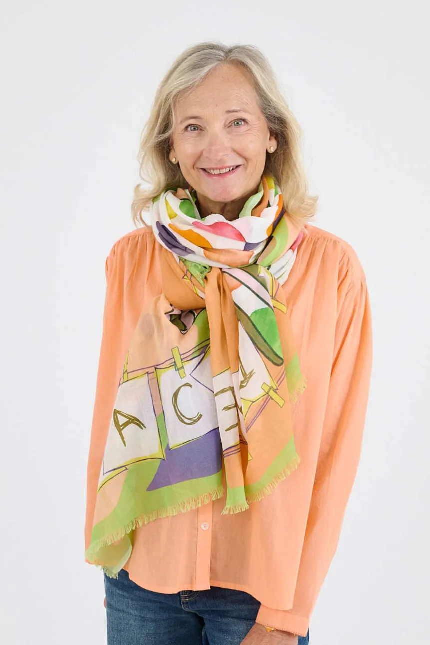 PAMELA Cotton Scarves | Story Topic