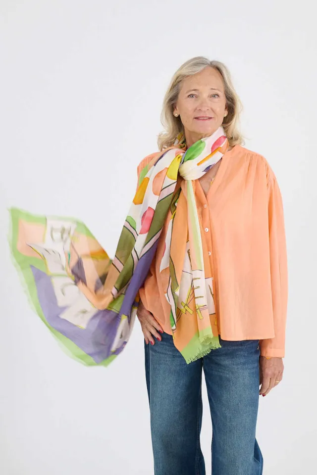 PAMELA Cotton Scarves | Story Topic