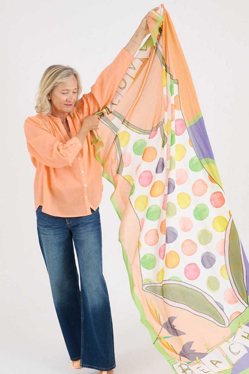 PAMELA Cotton Scarves | Story Topic