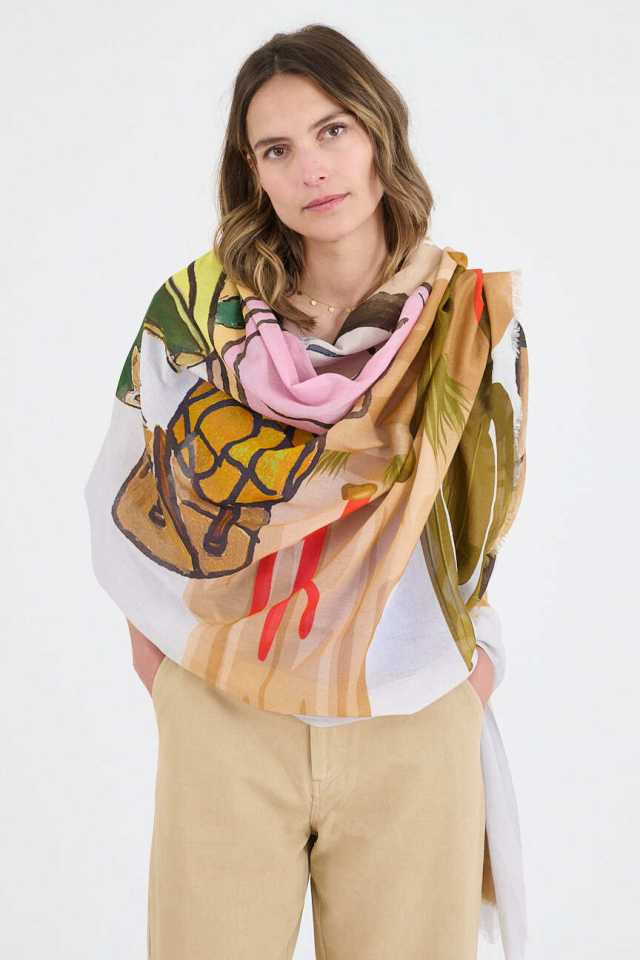 ROLL Cotton Scarves | Story Topic