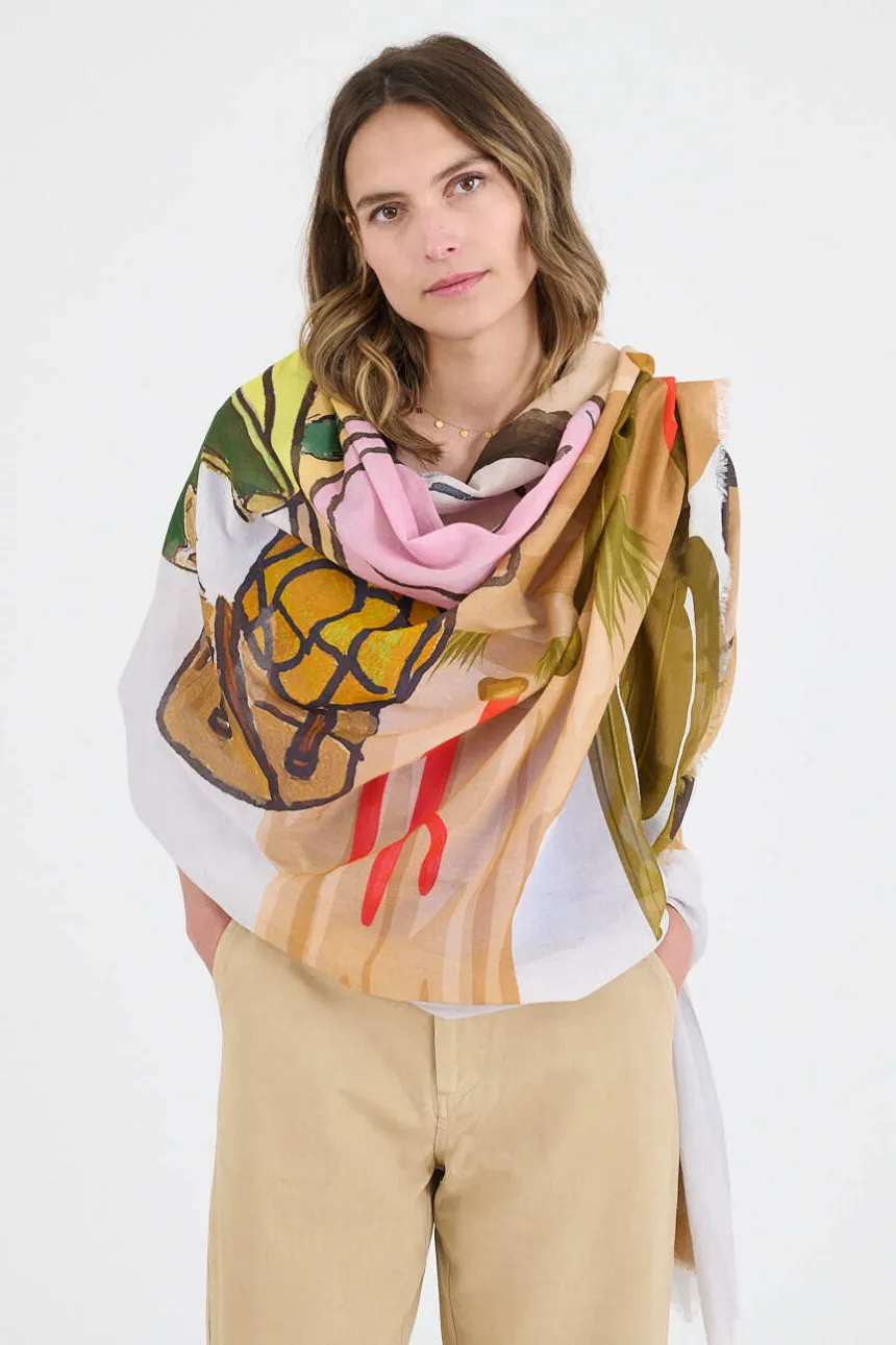 ROLL Cotton Scarves | Story Topic